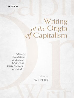 cover image of Writing at the Origin of Capitalism
